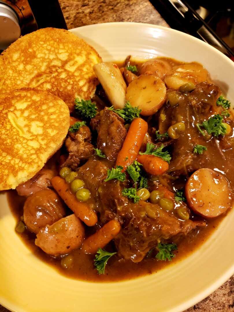 Beef short rib stew!