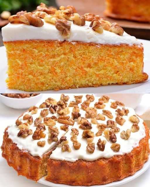 CARROT AND PINEAPPLE CAKE