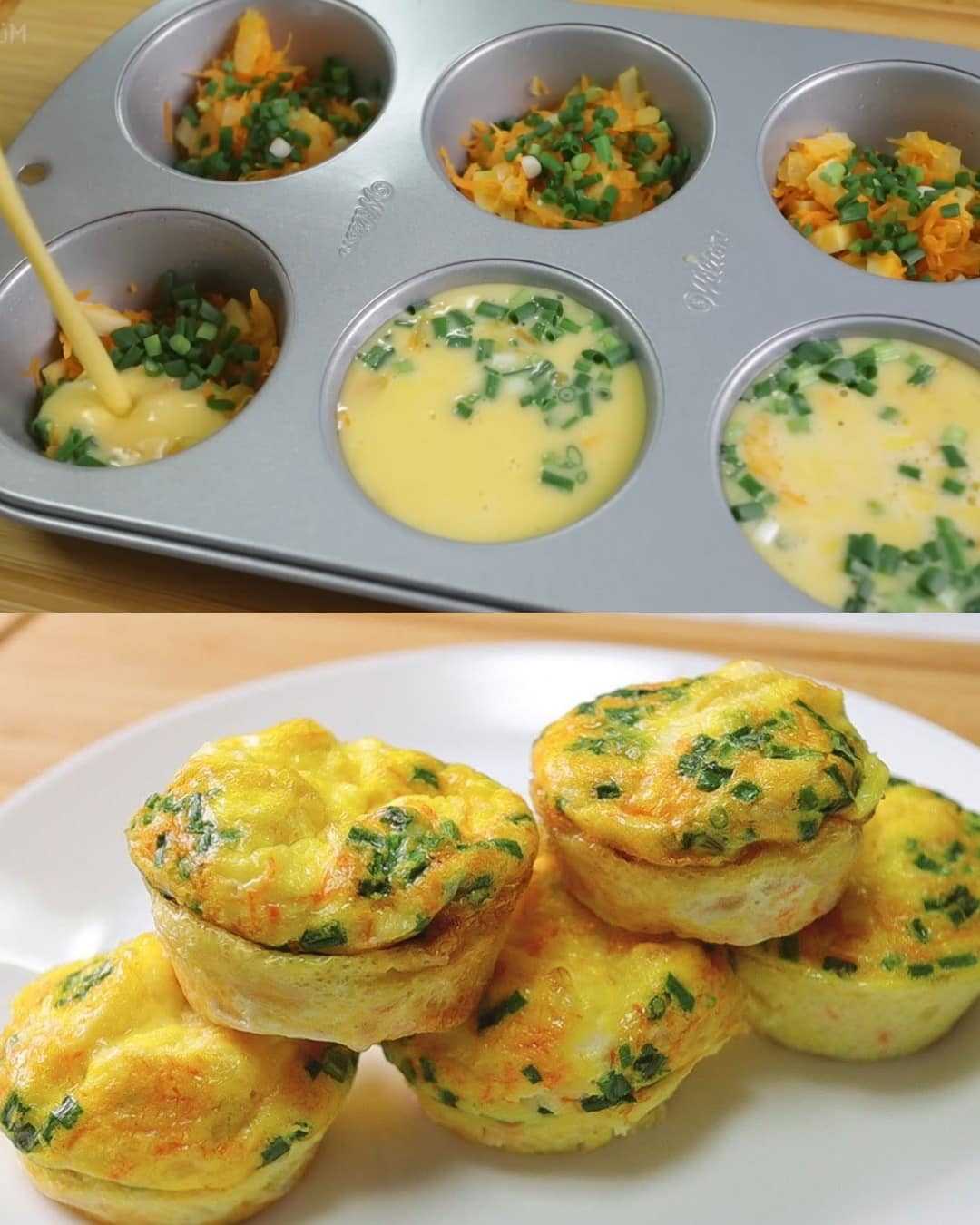 Cheesy Chicken Sausage Muffins