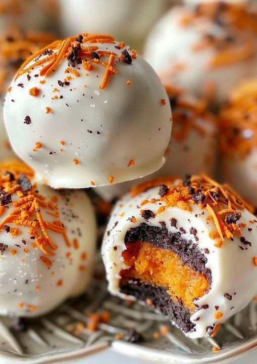 Pumpkin Oreo Balls